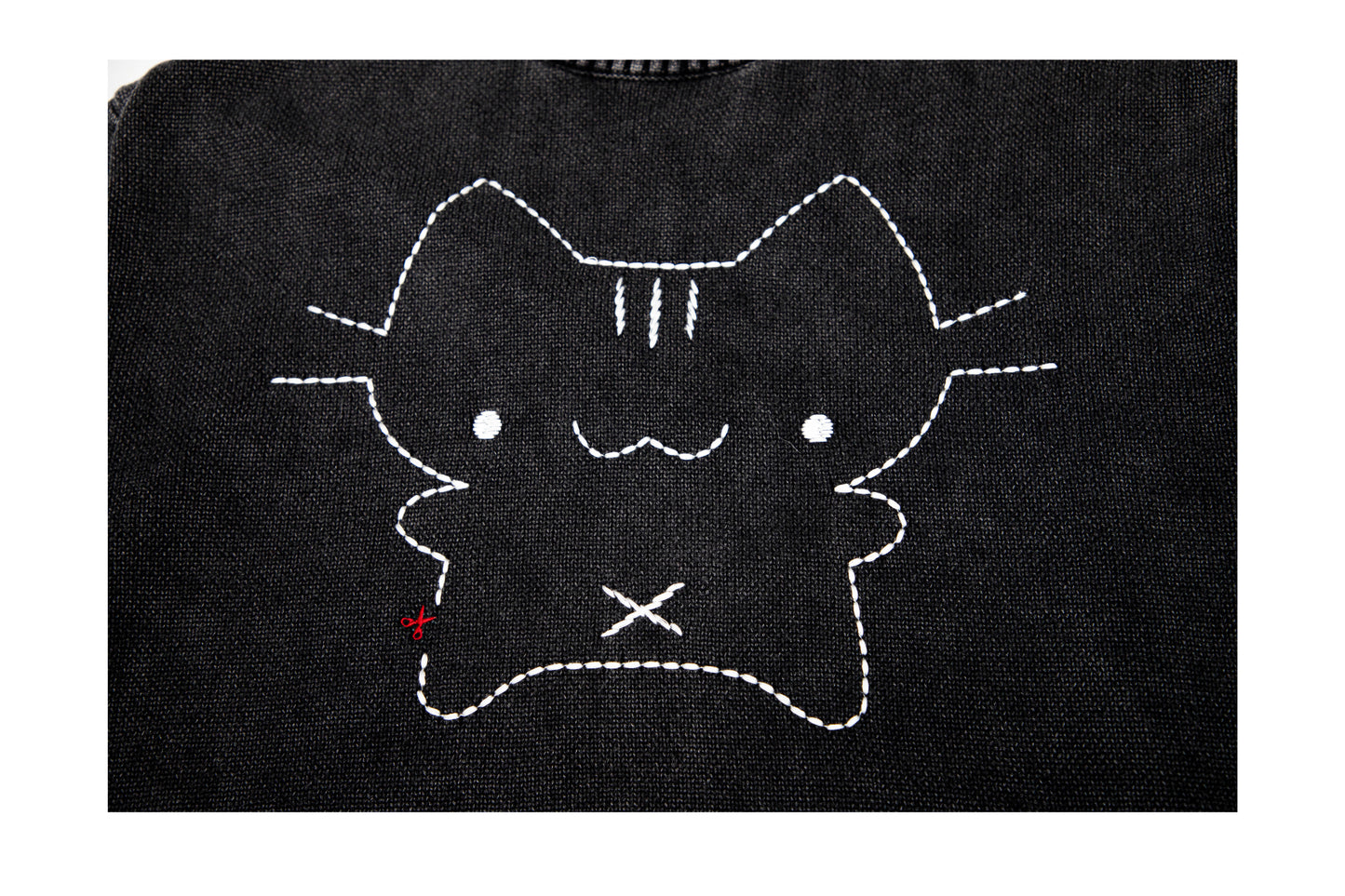 'cat scratched my sweater' knit