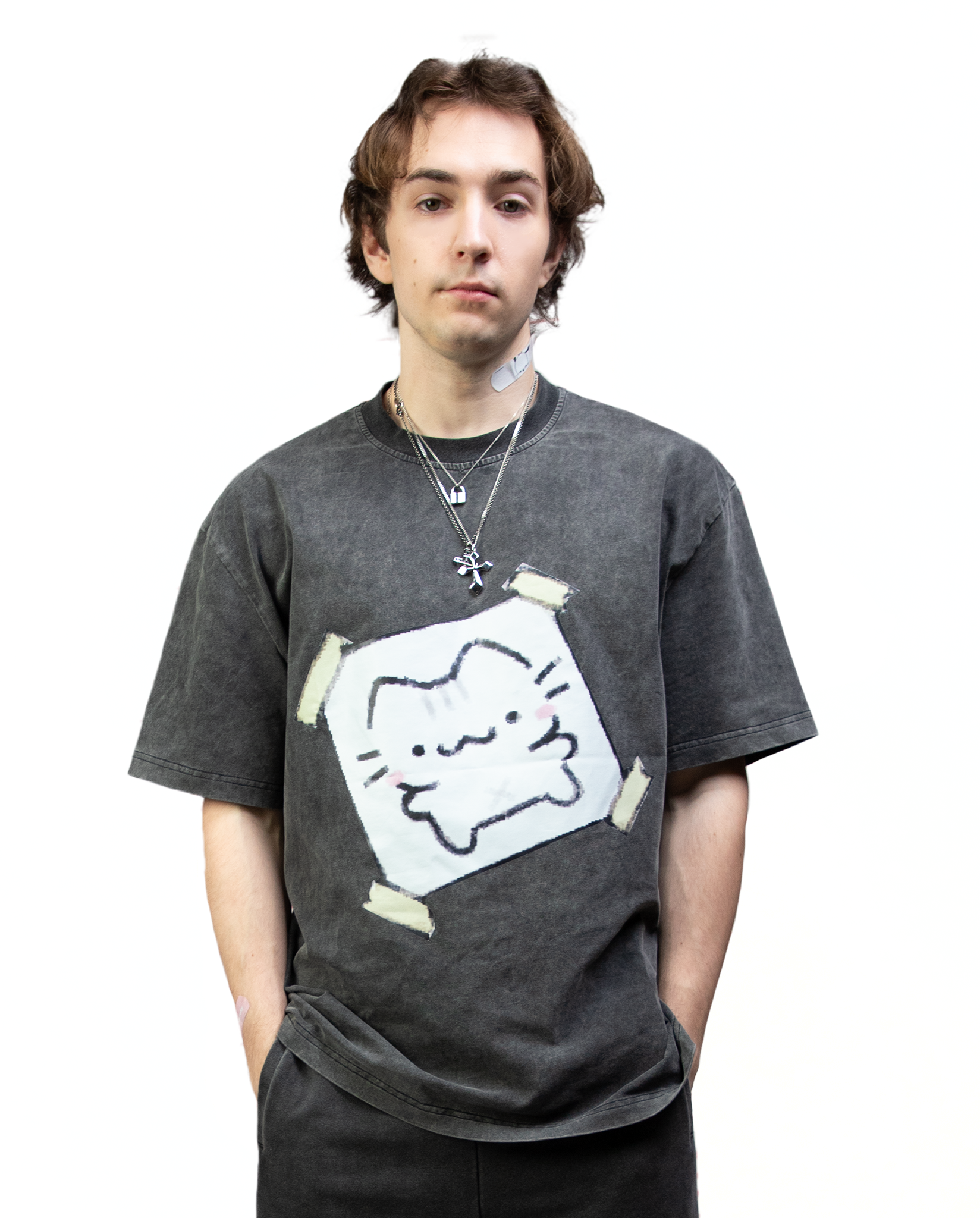 basil 'i drew this' tee shirt