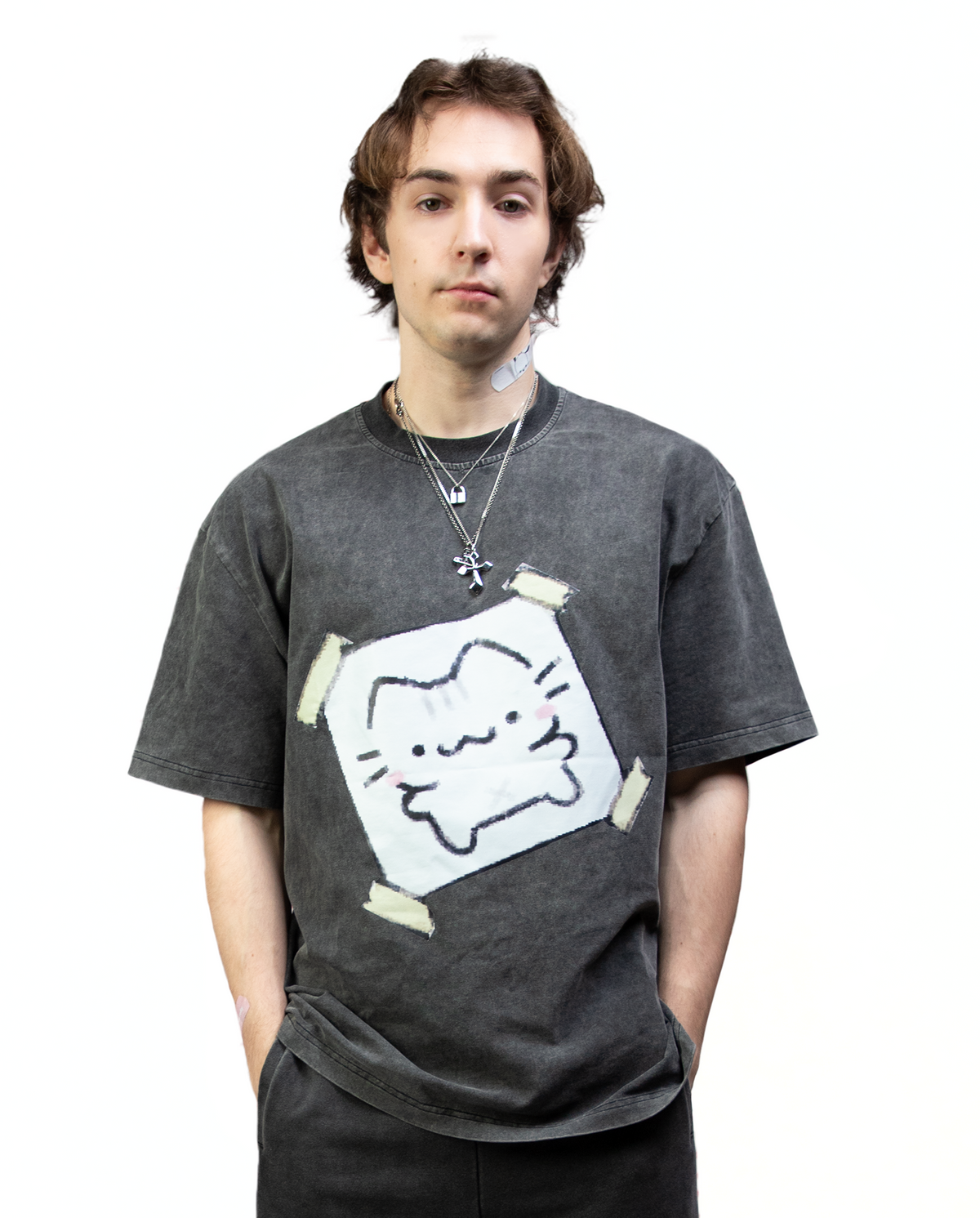 basil 'i drew this' tee shirt