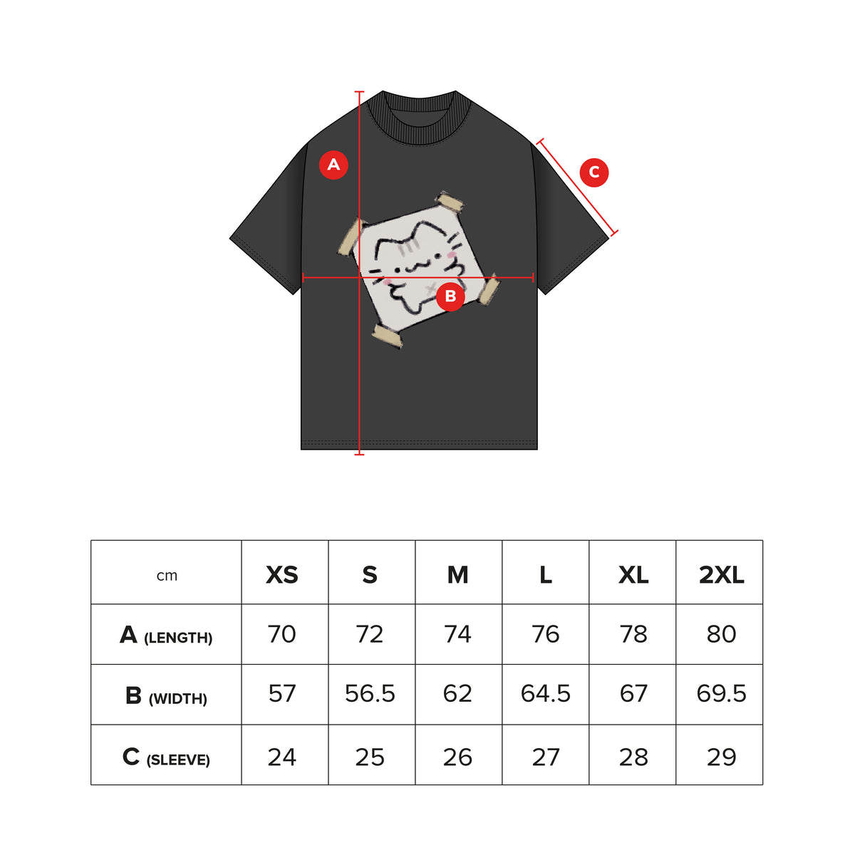 basil 'i drew this' tee shirt