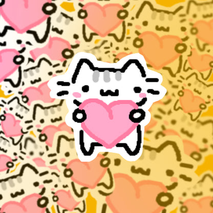 Basil Sticker Pack -Silly Cats