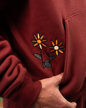 Pocket Flower Hoodie