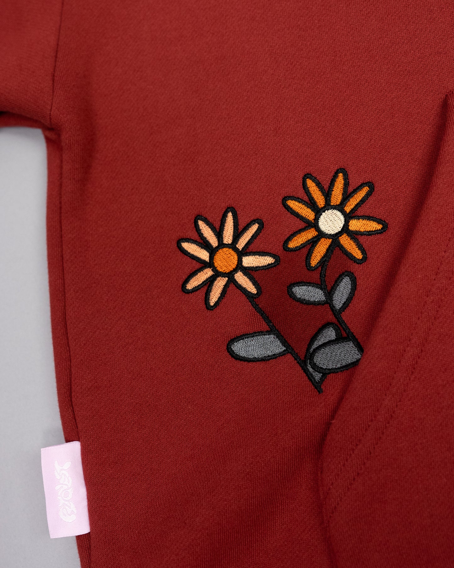 Pocket Flower Hoodie