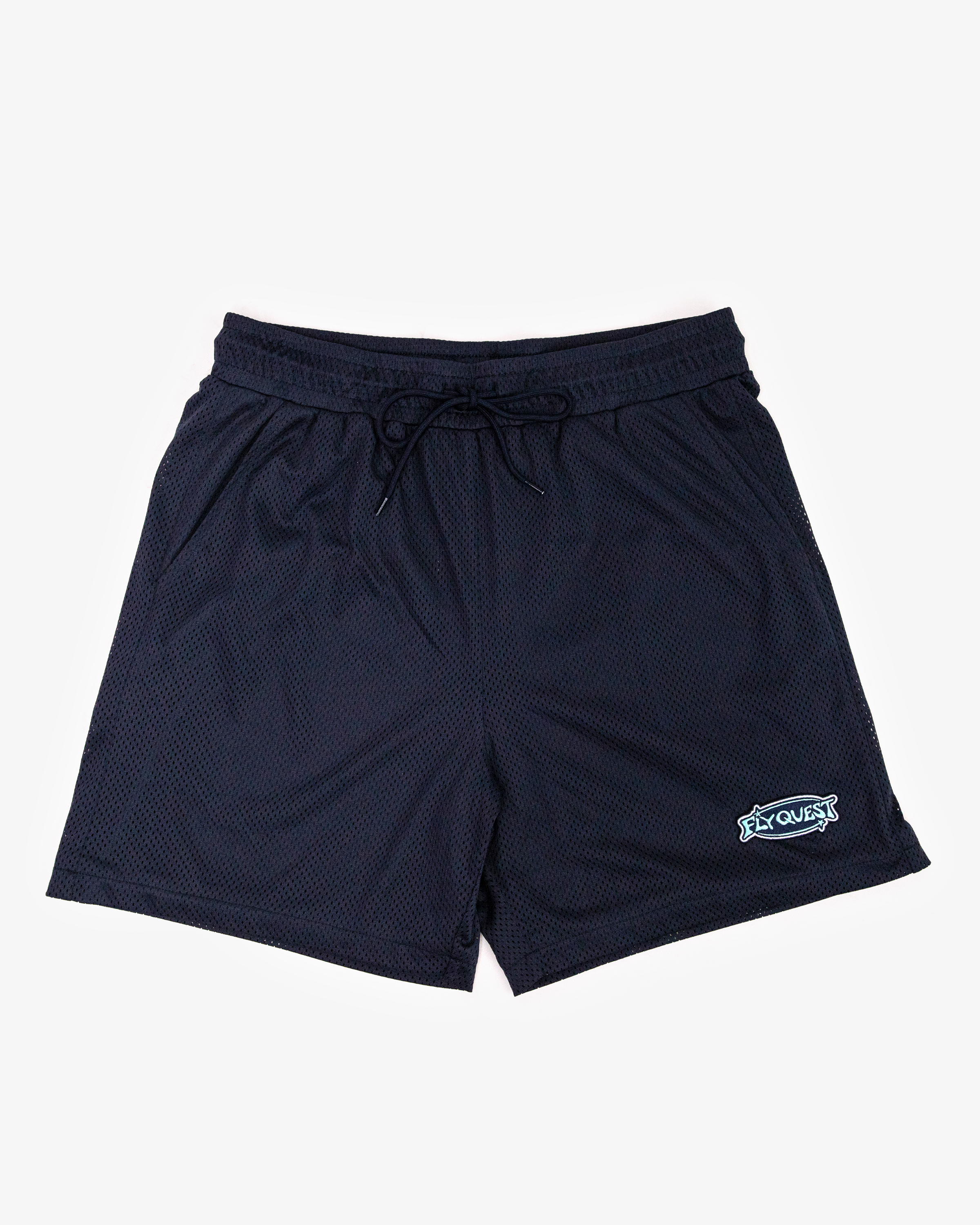 Navy Mesh Gym Shorts