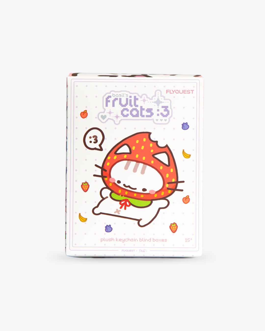 Basil Fruit Cats: Collectible Plush Blind Box