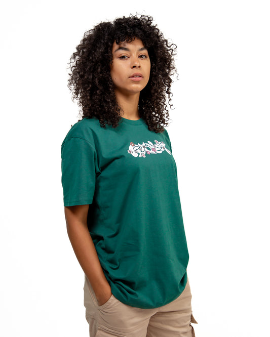 Bloom Tee Green