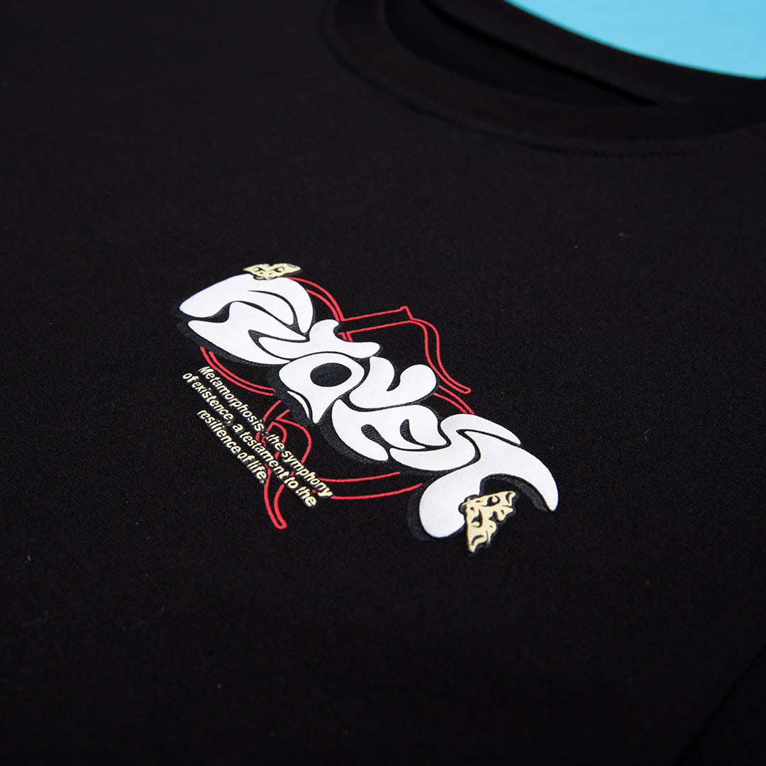 Metamorphosis Tee Black