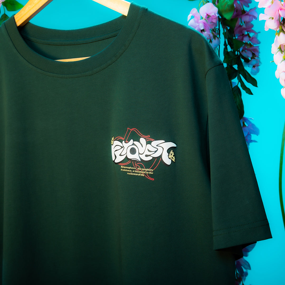 Metamorphosis Tee Green