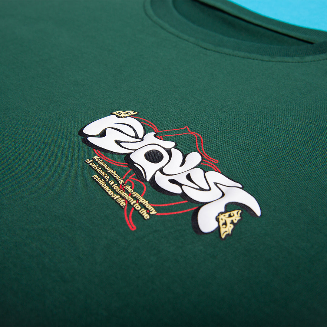 Metamorphosis Tee Green