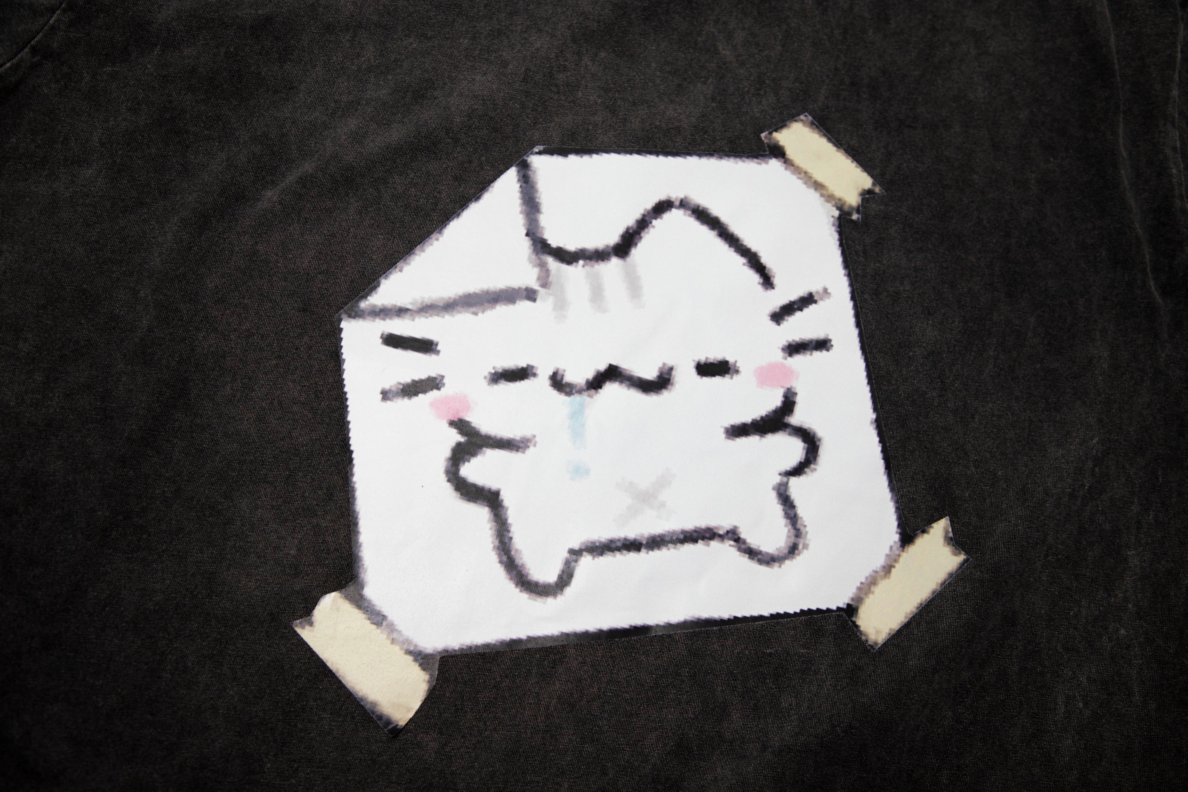 basil 'i drew this' tee shirt