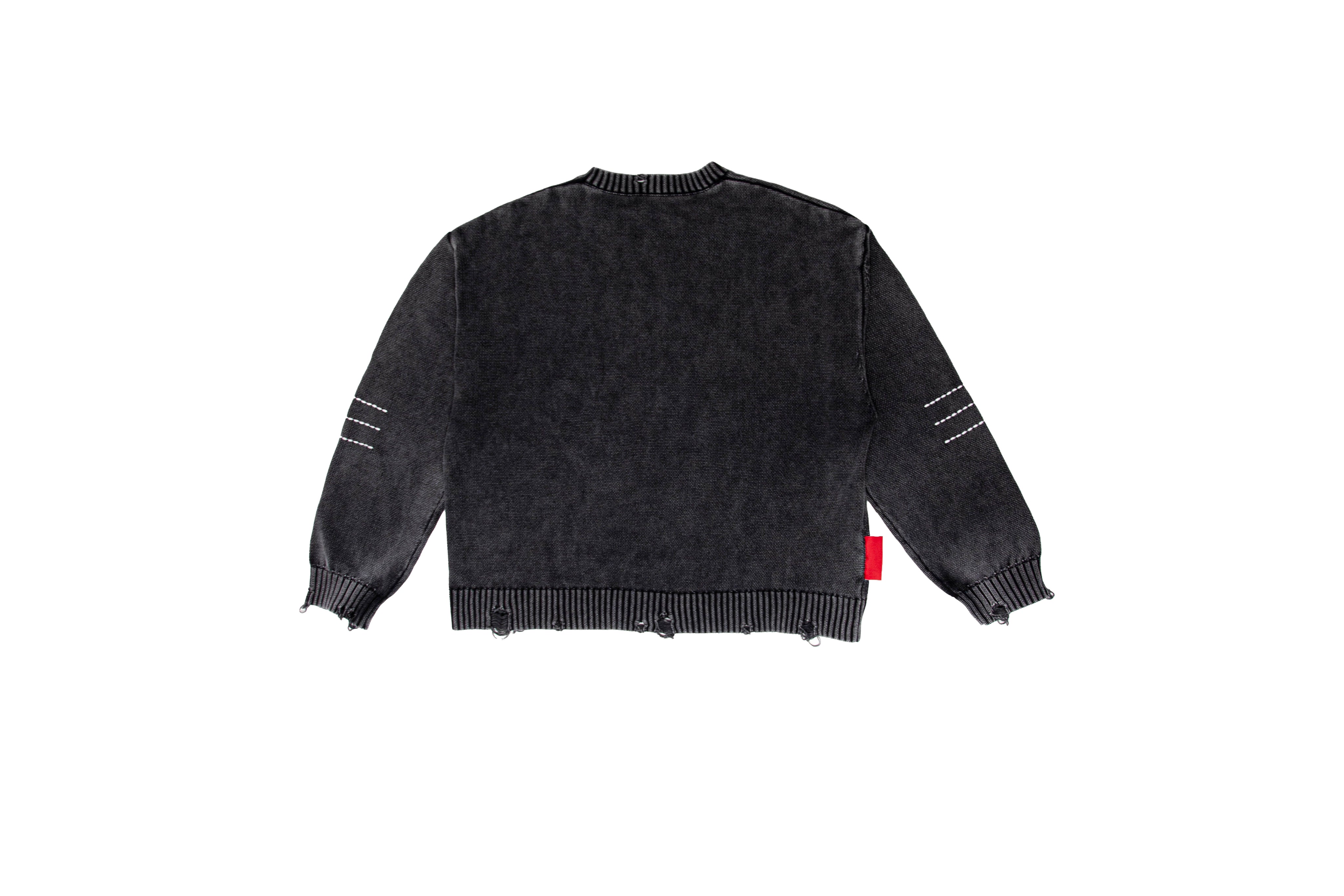 'cat scratched my sweater' knit