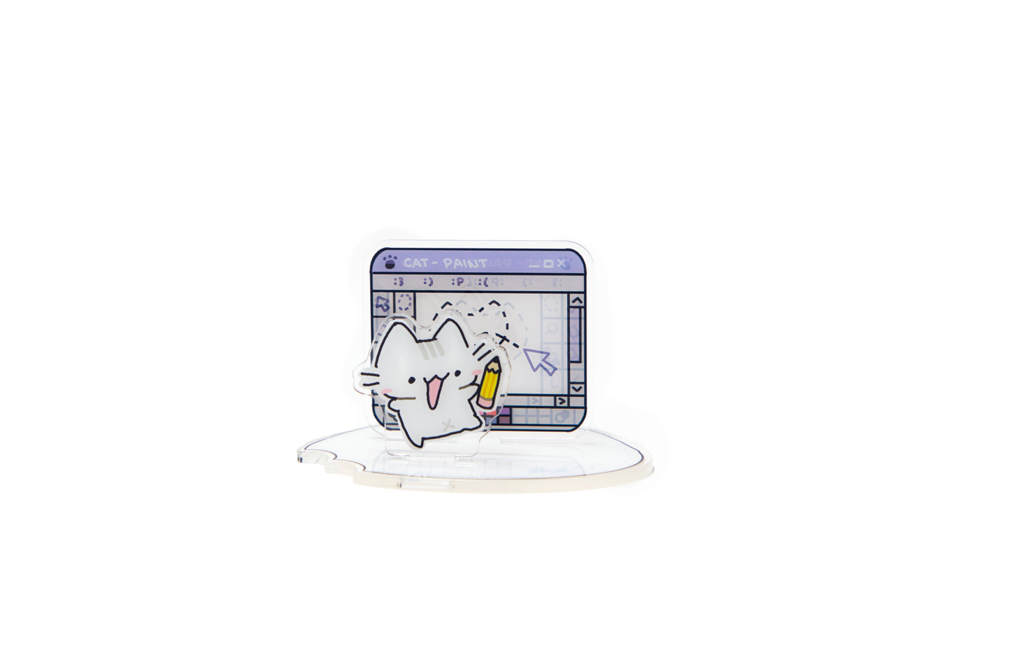 basil cat standee
