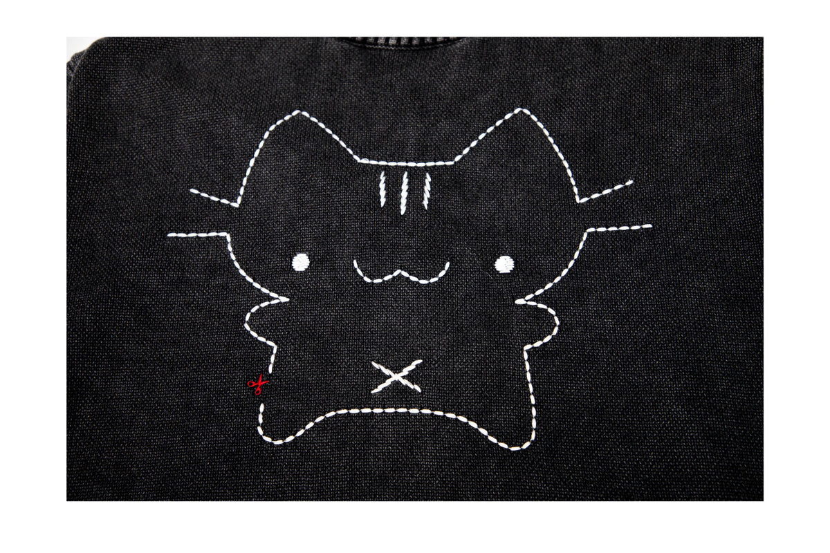 'cat scratched my sweater' knit