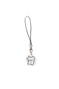 basil cat 'drool' phone charm