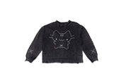 'cat scratched my sweater' knit
