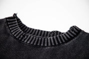 'cat scratched my sweater' knit