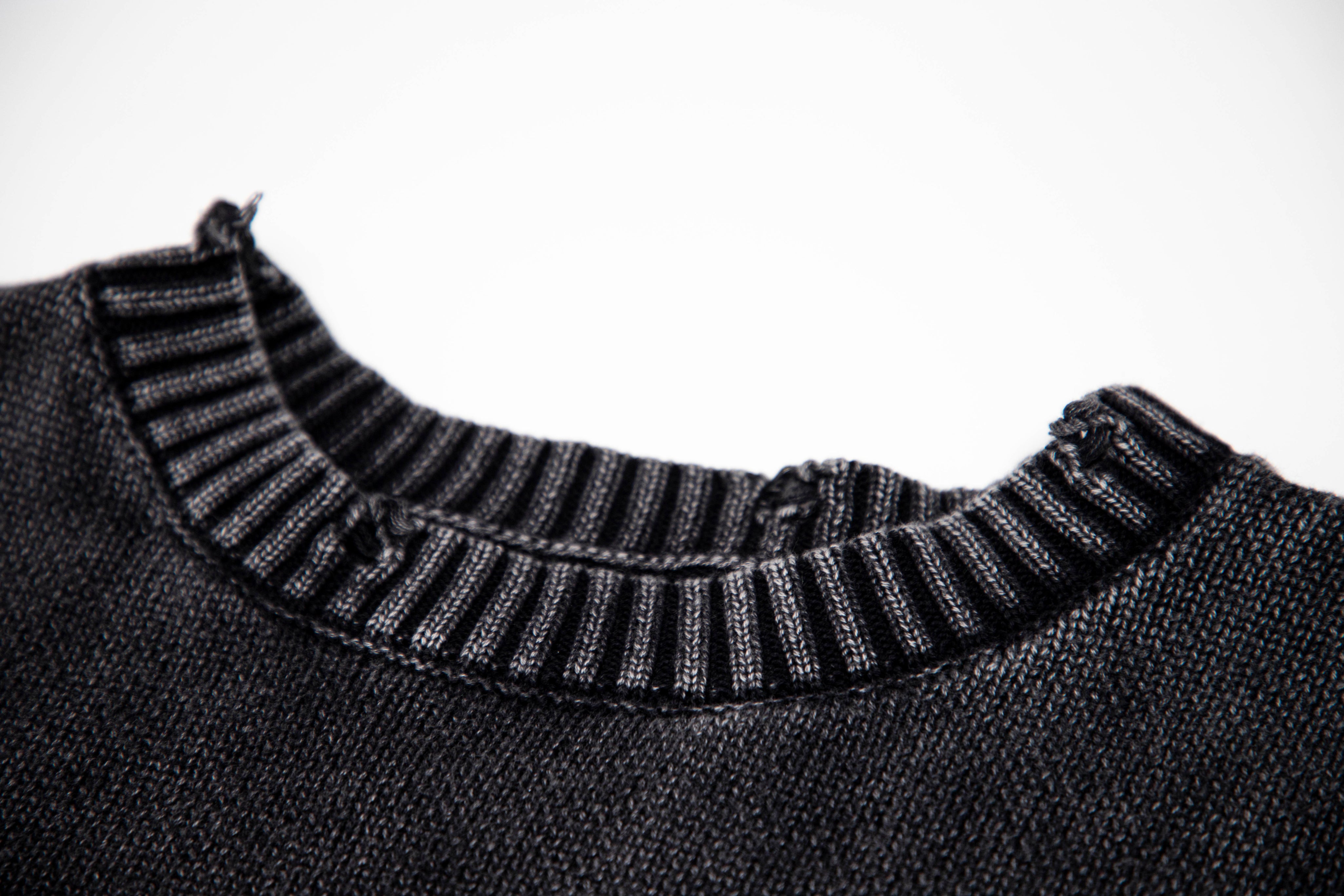 'cat scratched my sweater' knit