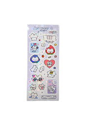 basil cat stickersheet