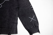 'cat scratched my sweater' knit